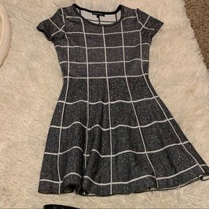 Black and white dress